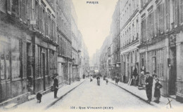 CPA - PARIS - N° 534 - Rue Vincent - (XIXe Arrt.) - 1909 - TBE - Distrito: 19