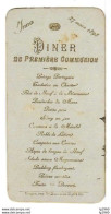 LOT DE 35 MENUS - 1895 - 1937 - Menus