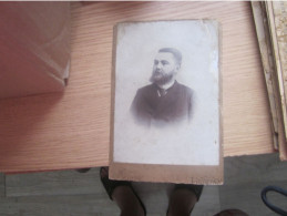 Old Cardboard Beograd Foto Kenig Judaica Man  Kabinet Portrait - Oud (voor 1900)