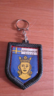 Porte Clé Vintage Stockholm Suède Entremets Et Desserts Impérial - Key-rings