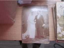 Old Cardboard Beograd Wedding 13x19 Cm - Anciennes (Av. 1900)