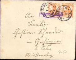 604313 | Elsass, Zensurbrief Aus  | Weitbruch;Bas-Rhin (F 67500 Frankreich), -, - - Lettres & Documents