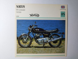 NORTON 850 Commando 1974 UK Fiche Technique Moto - Sport