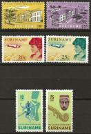 SURINAM: **, N° YT 457 à 462, Suite, TB - Suriname ... - 1975