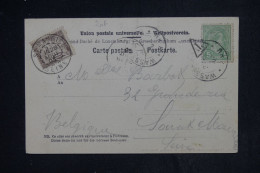 FRANCE - Taxe De St Maurice Sur Carte Postale Du Luxembourg En 1903 - L 153019 - 1859-1959 Lettres & Documents