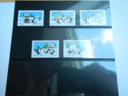 Série De 5 Timbres Autoadhésifs Oblitérés France N°67 à 71, Année 2005 - Used Stamps