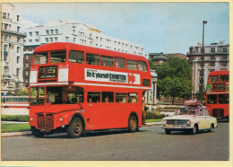 Automobile : Un Bus Londonien (voir Scan Recto/verso) - Busse & Reisebusse