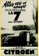 Automobile : CITROEN / Traction (Carte Format 30 X 20 Cm) (voir Scan Recto/verso) - Passenger Cars