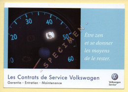 Automobile : VOLKSWAGEN. Les Contrats De Service (voir Scan Recto/verso) - Turismo
