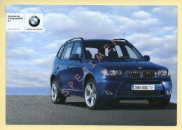 Automobile : BMW X3 (voir Scan Recto/verso) - Toerisme