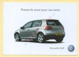 Automobile : VOLKSWAGEN Nouvelle GOLF (voir Scan Recto/verso) - Toerisme