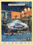 Automobile : 10ème Sélection Rallye Jeunes (voir Scan Recto/verso) - Toerisme
