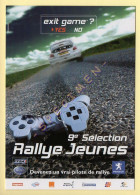 Automobile : 9ème Sélection Rallye Jeunes (voir Scan Recto/verso) - Toerisme