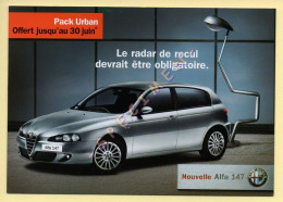 Automobile : NOUVELLE ALFA 147 (voir Scan Recto/verso) - PKW