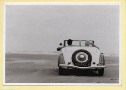 Automobile : CITROEN / Traction Cabriolet / Sur La Plage / Vue Arrière (animée)(voir Scan Recto/verso) - Voitures De Tourisme