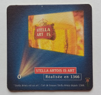 Stella Artois Is Art - Beer Mats