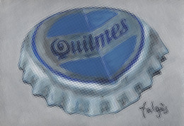 H6-131 Litografía Cerveza Quilmes Argentina. The Harmony Collection. - Werbepostkarten