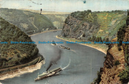 R160820 Der Rhein Im Felsental Der Loreley. Hans Andres. 1954 - World