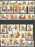 Netherlands 28 Old Matchbox Labels  VIVO - Zündholzschachteletiketten