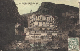 FR66 AMELIE LES BAINS - Xatard Toilée Colorisée 10 - Thermes Et Hôtel Des Thermes Pujade - Belle - Amélie-les-Bains-Palalda