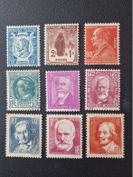 Lot Timbre Petit Format Entre 1924 Et 1935 - Unused Stamps