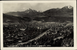 CPA Innsbruck In Tirol, Panorama Gegen Süden, Serles, Nockspitze - Autres & Non Classés