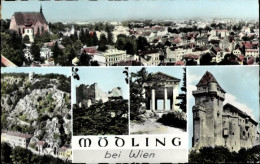 CPA Mödling In Niederösterreich, Panorama, Ruine, Burg - Other & Unclassified