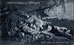 CPA Uftrungen Südharz, Höhle Heimkehle, Wilder Stieg Mit Alpenlandschaft - Other & Unclassified