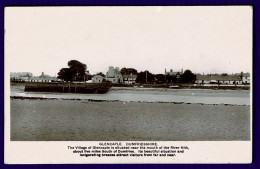 Ref 1656 - Early Real Photo Postcard - Glencaple Dumfries & Galloway - Scotland - Dumfriesshire