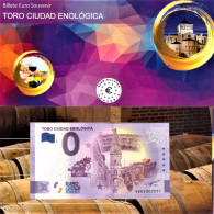 0-Euro VEEV 01 2021 TORO CIUDAD ENOLOGICA Anniversary IM FOLDER - Essais Privés / Non-officiels