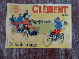 Cycles Et Automobiles CLEMENT PARIS - Passenger Cars