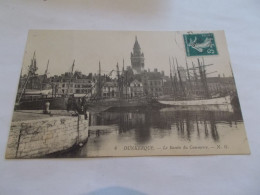 DUNKERQUE  ( 59 Nord )  LE BASSIN DU COMMERCE ANIMEES PECHEURS BATEAUX DE PECHE 1914 - Dunkerque