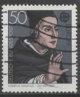 ALLEMAGNE FEDERALE N° 893 O Y&T 1980 EUROPA (Albertus Magnus) - Used Stamps