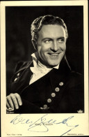 CPA Schauspieler Willy Fritsch, Portrait, Autogramm - Actors