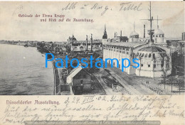 229682 GERMANY DÜSSELDORF VIEW PARTIAL CIRCULATED TO BERLIN POSTAL POSTCARD - Other & Unclassified
