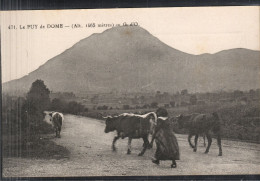 Le Puy De Dôme - Enfant Accompagnant Des Vaches - Other & Unclassified