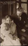 CPA Adalbert Prince Von Preußen, Adelheid Von Saxe Meiningen, Princesse Victoria Marina - Familles Royales