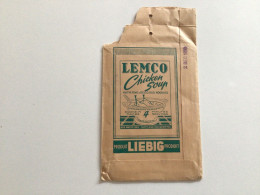 Ancienne Petite Enveloppe (26/08/1958) LIEBIG Lemco Chicken Soup - Publicités