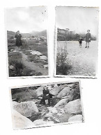 Arles Sur Tech  3 Petite Photo  1946 - Autres & Non Classés