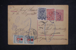 SUISSE - Taxes De Genève Sur Entier Postal D'Autriche En 1920 - L 153029 - Portomarken