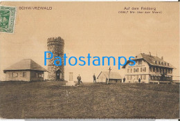 229683 GERMANY SCHWARZWALD ON THE FELDBERG VIEW PARTIAL CIRCULATED TO ARGENTINA POSTAL POSTCARD - Andere & Zonder Classificatie