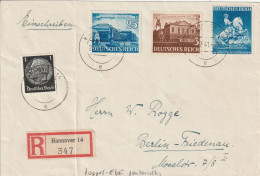 Allemagne Lettre Recommandée Hannover 1941 - Lettres & Documents