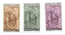Vaticano 1966 ; Natale ; Serie Completa, Nuova. - Unused Stamps
