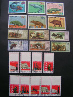 POLOGNE LOT DE 400 TIMBRES DIFFERENTS OBLITERES + 25 DOUBLES - Collections