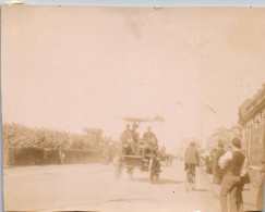 Photographie Photo Vintage Snapshot Amateur Automobile Voiture Auto - Automobiles