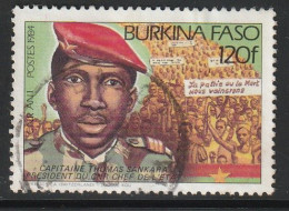 BURKINA FASO - N°639B Obl (1984) Capitaine Thomas Sankara - Burkina Faso (1984-...)
