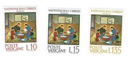 Vaticano 1964 ; Natale ; Serie Completa, Nuova. - Unused Stamps