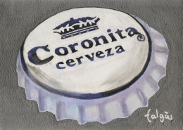 I6-104 Litografía Cerveza Coronita México. The Invertium Collection. - Werbepostkarten