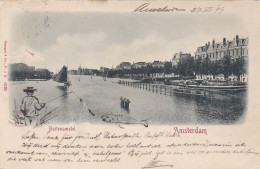 Amsterdam Buitenamstel Huizen Amsteldijk Getekend Vissertje # 1899   2571 - Amsterdam