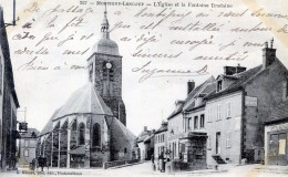 77  MONTIGNY LENCOUP  EGLISE ET FONTAINE TRUDAINE - Autres & Non Classés